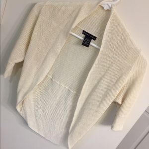 Cream open cardigan/shrug